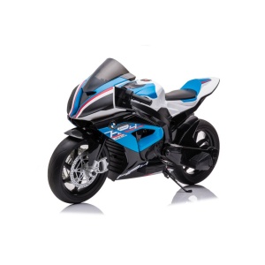  Dětská elektrická motorka BMW HP4 Race JT5001 modrá