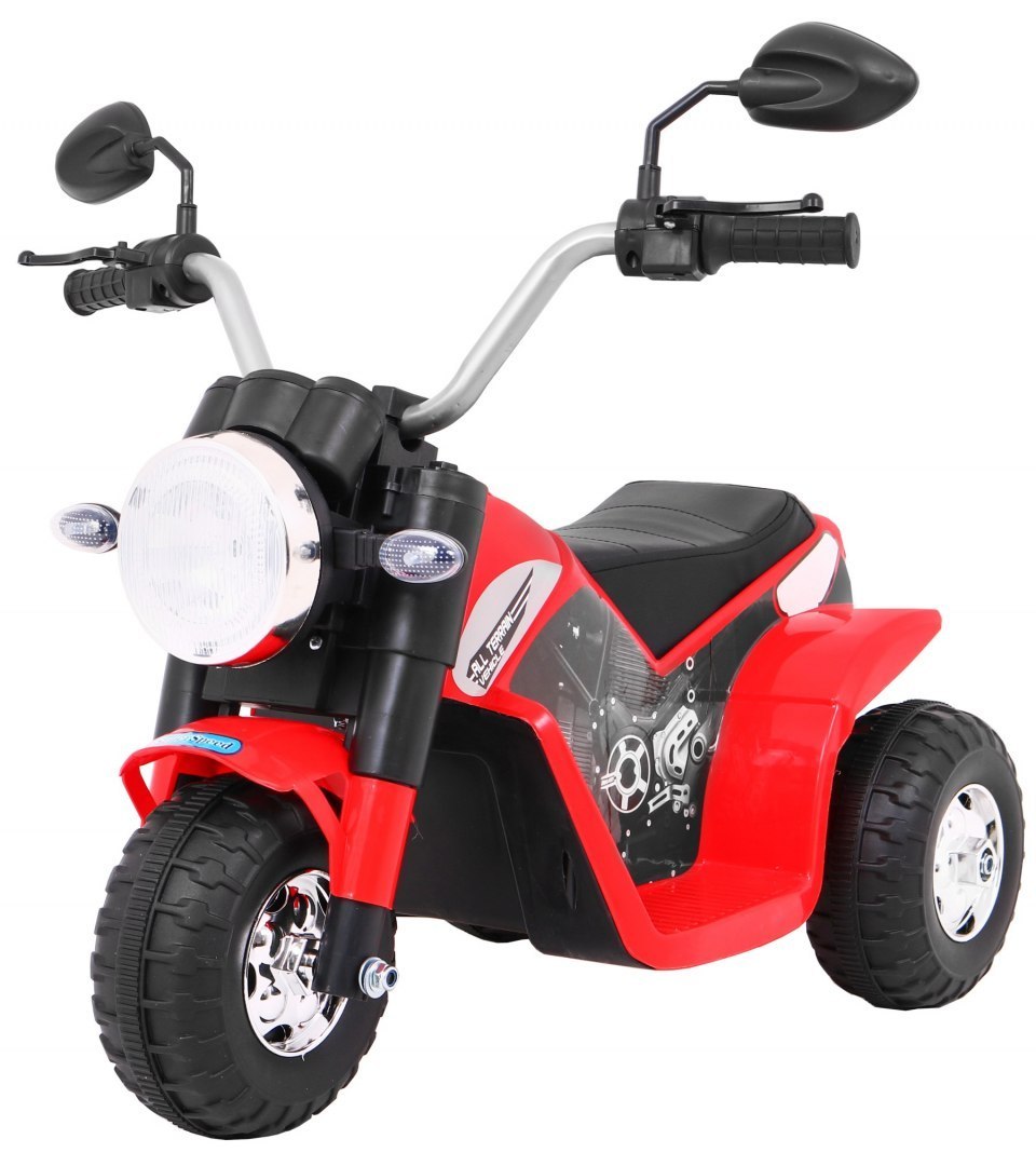  Dětská elektrická motorka MiniBike červená
