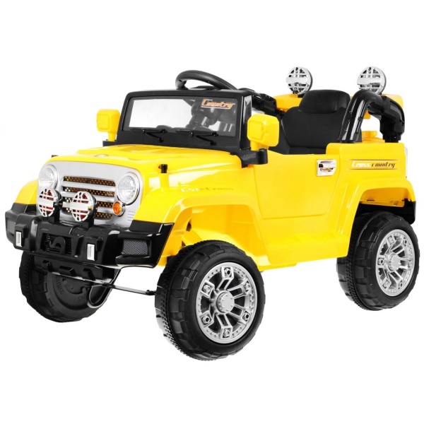  Elektrické autíčko Jeep žluté