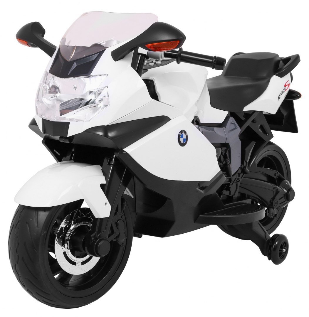  Dětská elektrická motorka BMW K1300S bílá