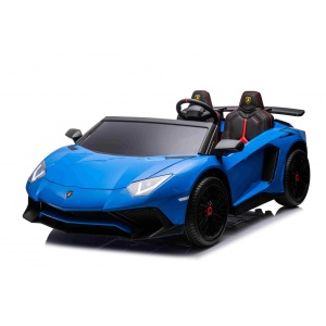  Dětské elektrické autíčko Lamborghini Aventador SV modré