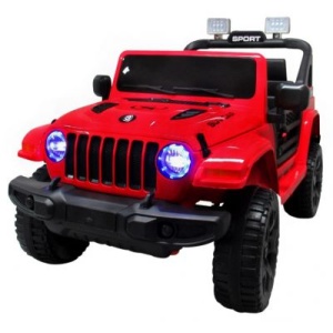  Elektrické autíčko Jeep X10 červené