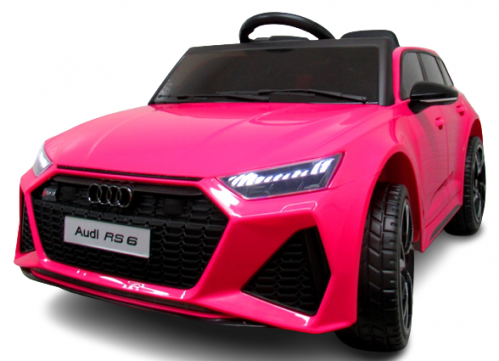  Elektrické autíčko Audi RS6 GT růžové