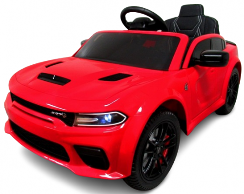  Elektrické autíčko Dodge SRT červené