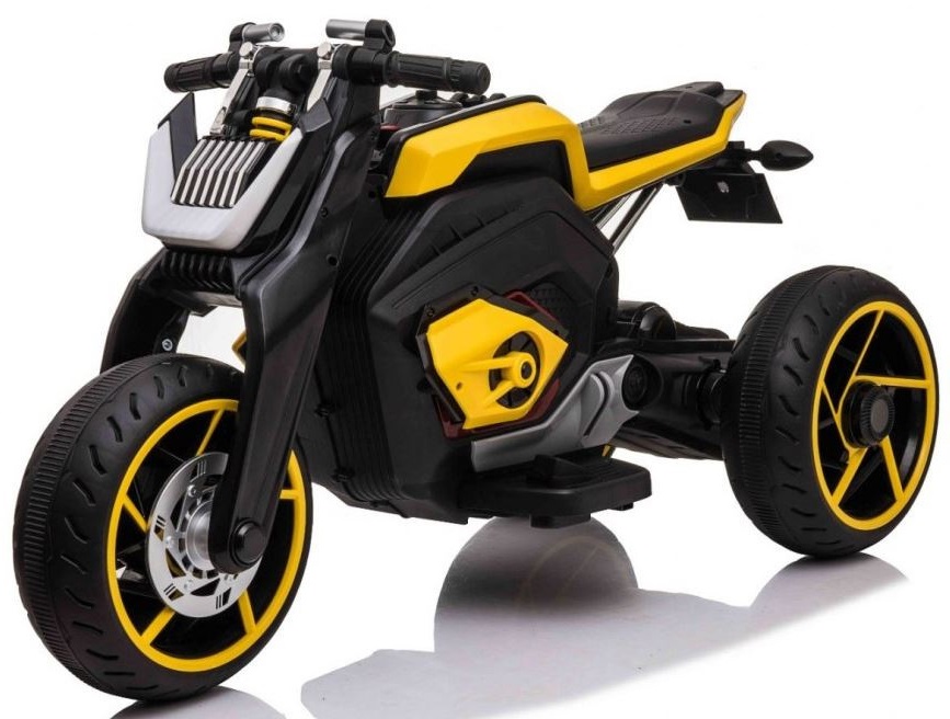  Dětská elektrická motorka Future žlutá