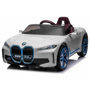  Elektrické autíčko BMW i4 bílé