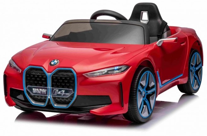  Elektrické autíčko BMW i4 červené