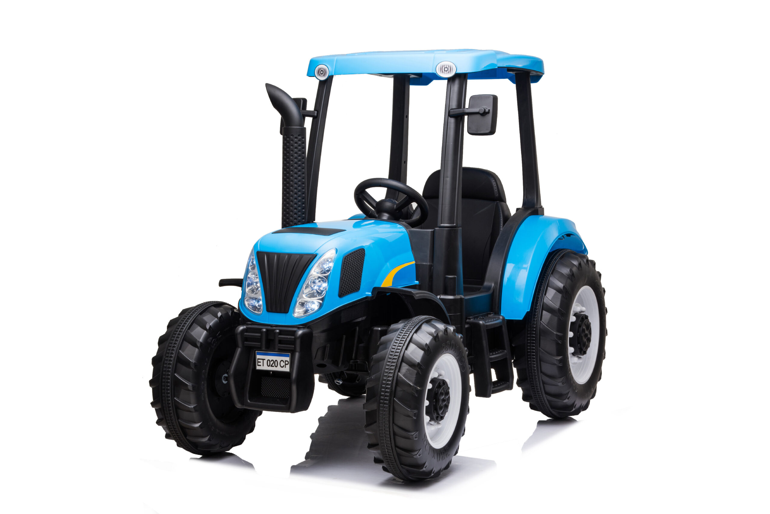  Mamido Dětský elektrický traktor Strong 24V 2x200W modrý