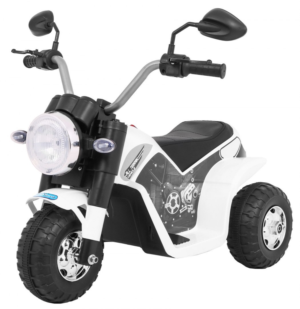  Dětská elektrická motorka MiniBike bílá JC916