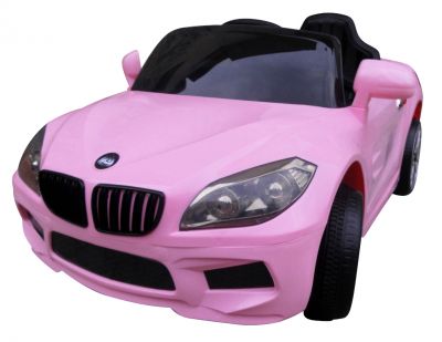  Elektrické autíčko Cabrio B14 růžové