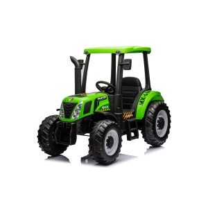  Mamido Dětský elektrický traktor Strong 24V 2x200W zelený