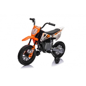  Dětská elektrická motorka Cross Pantone 361C oranžová