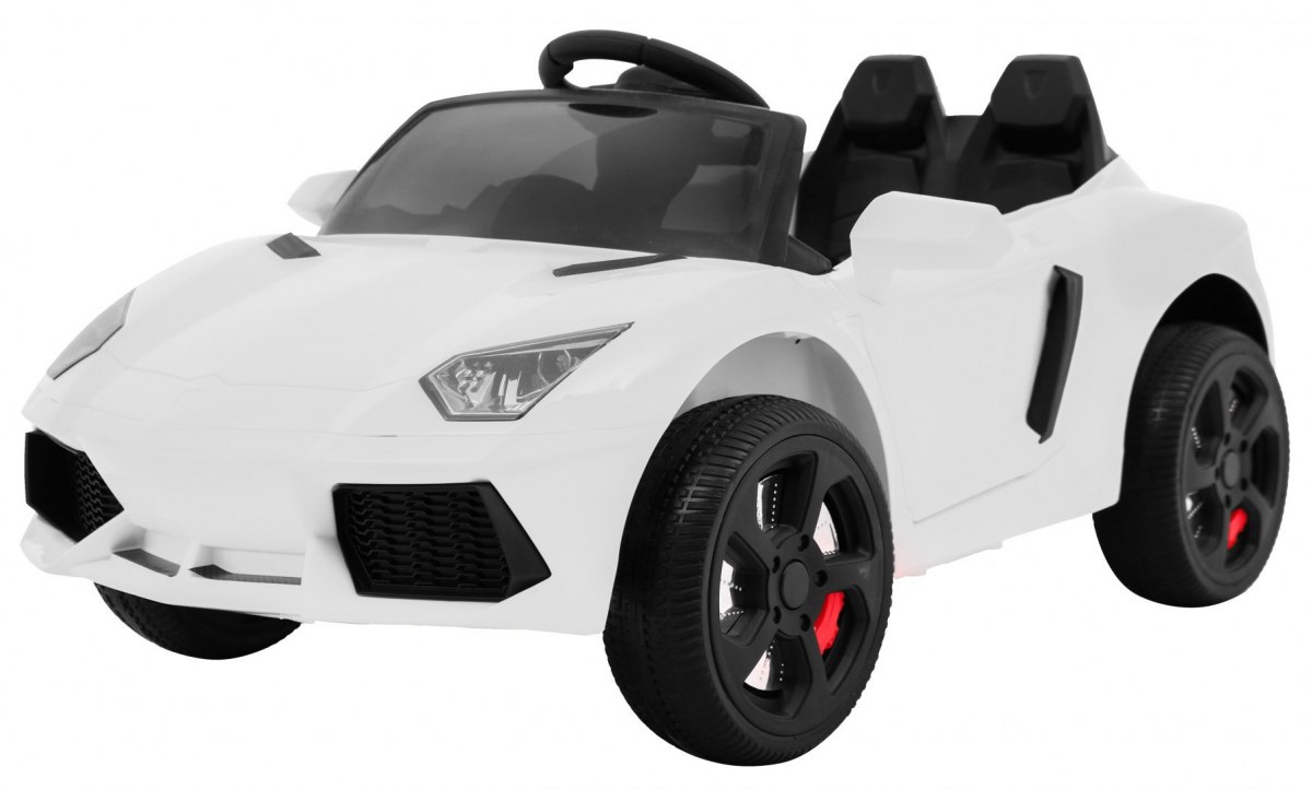  Elektrické autíčko Future EVA kola bílé