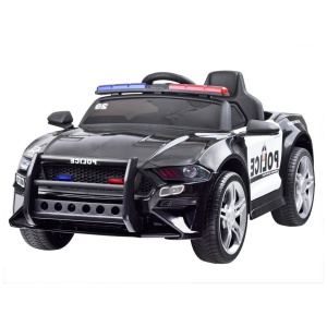  Elektrické autíčko Policie USA černé