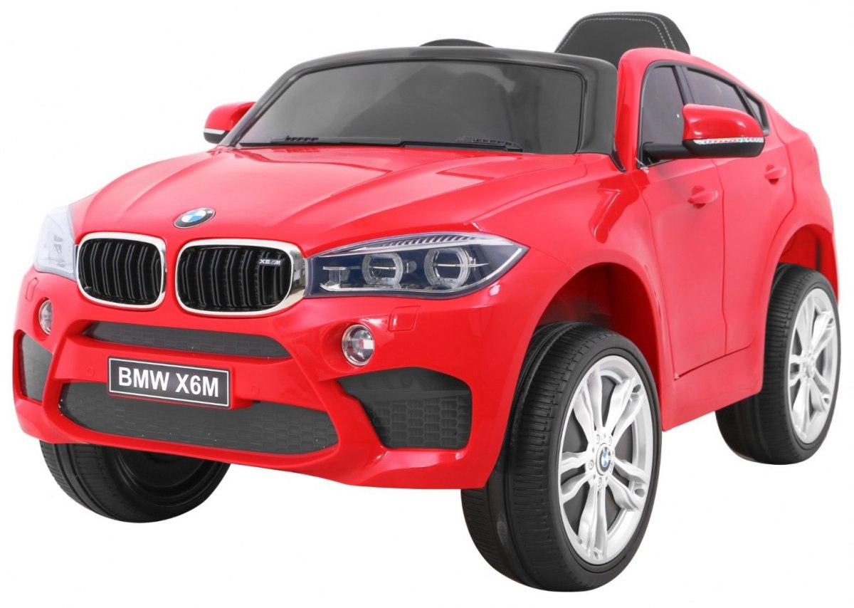  Elektrické autíčko BMW X6 M červené