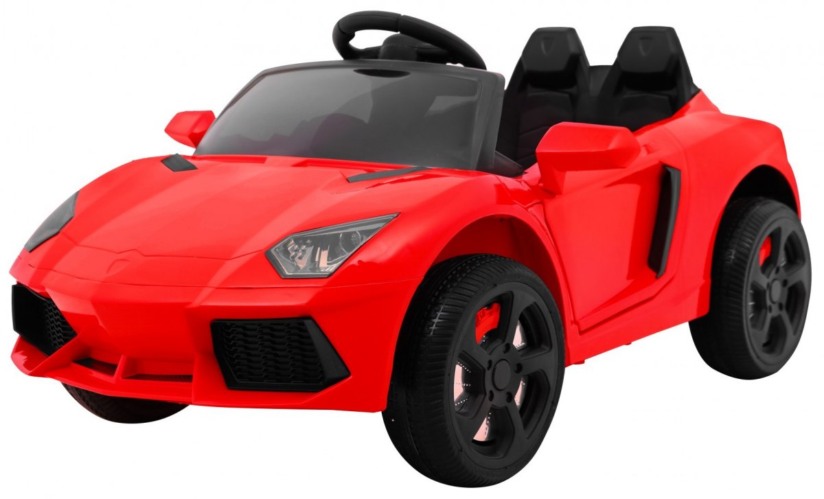  Elektrické autíčko Future EVA kola červené BBH-1188