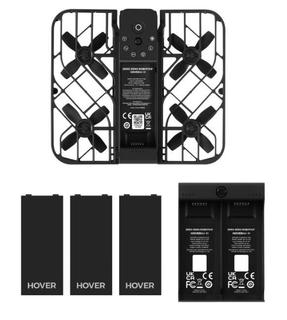 Dron HOVERAir X1 Combo Plus (černý) HAX1COMB