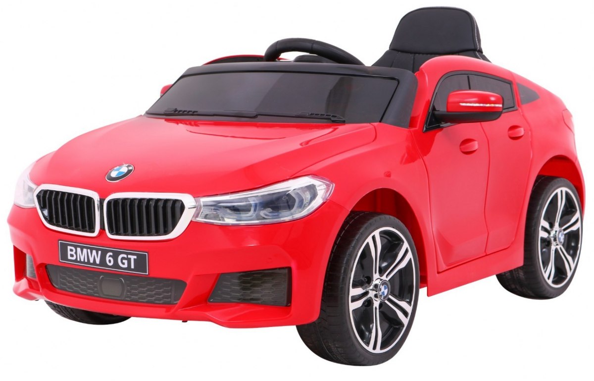  Elektrické autíčko BMW 6 GT červené