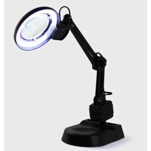 Lampa s lupou 90 mm 3D - 10D s ramenem