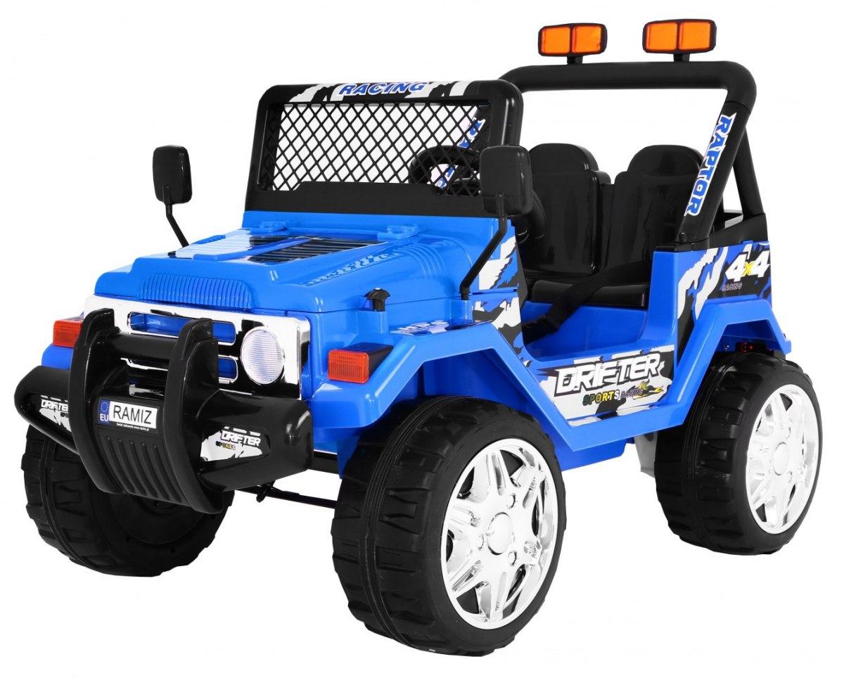  Dětské elektrické autíčko Raptor Drifter modrý