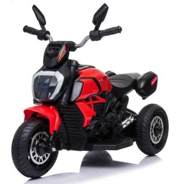  Dětská elektrická motorka Fast Tourist červená