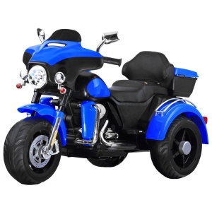  Dětská elektrická motorka Chopper Shine modrá