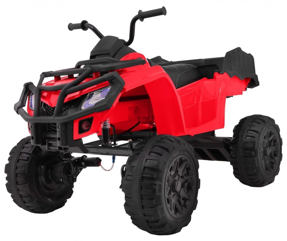  Dětská elektrická čtyřkolka ATV XL s ovládačem červená