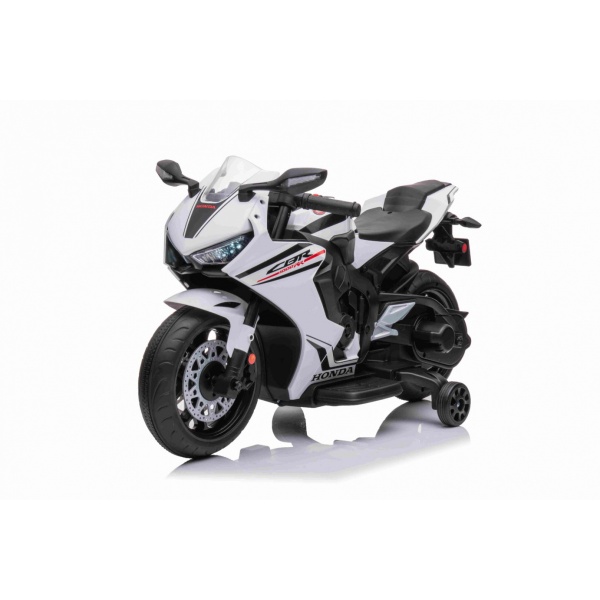  Mamido Dětská elektrická motorka Honda CBR 1000RR bílá