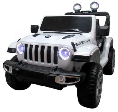  Elektrické autíčko Jeep X4 4x4 bílý