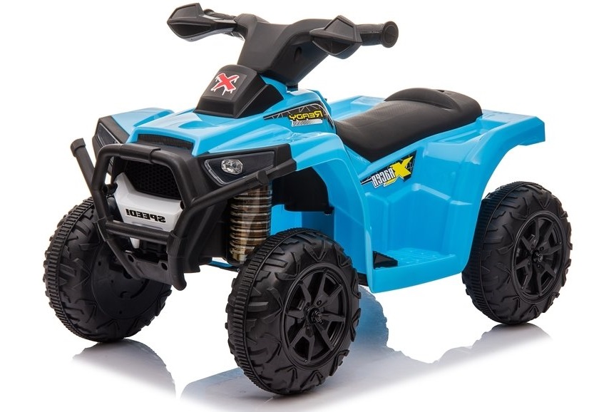  Dětská elektrická čtyřkolka X Racer modrá