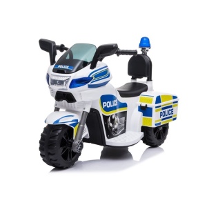  Policejní motorka - bílá