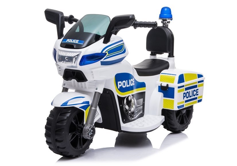  Policejní motorka - bílá