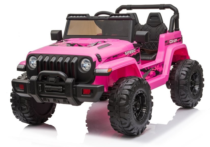  Dětské elektrické autíčko Jeep Speed růžové
