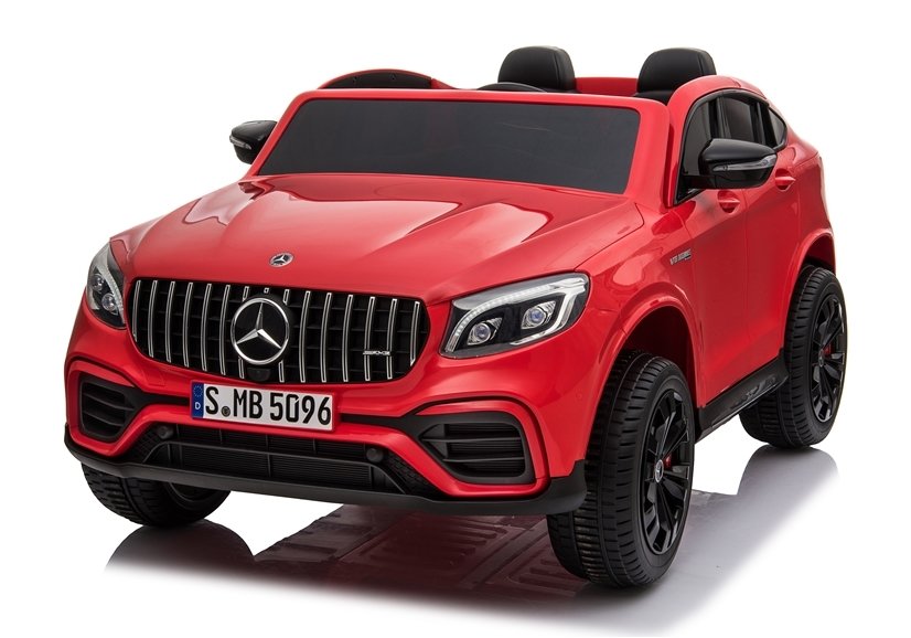 Dětské elektrické autíčko Mercedes GLC 63S 4x4 dvoumístné červené