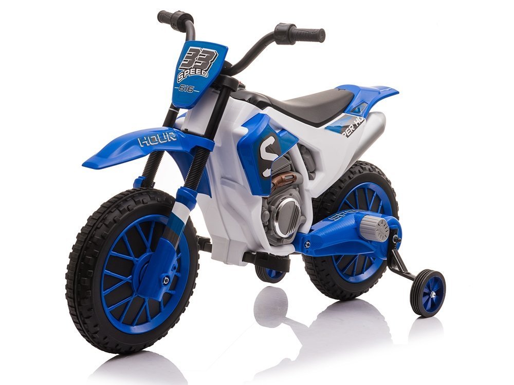  Dětská elektrická motorka XMX616 modrá
