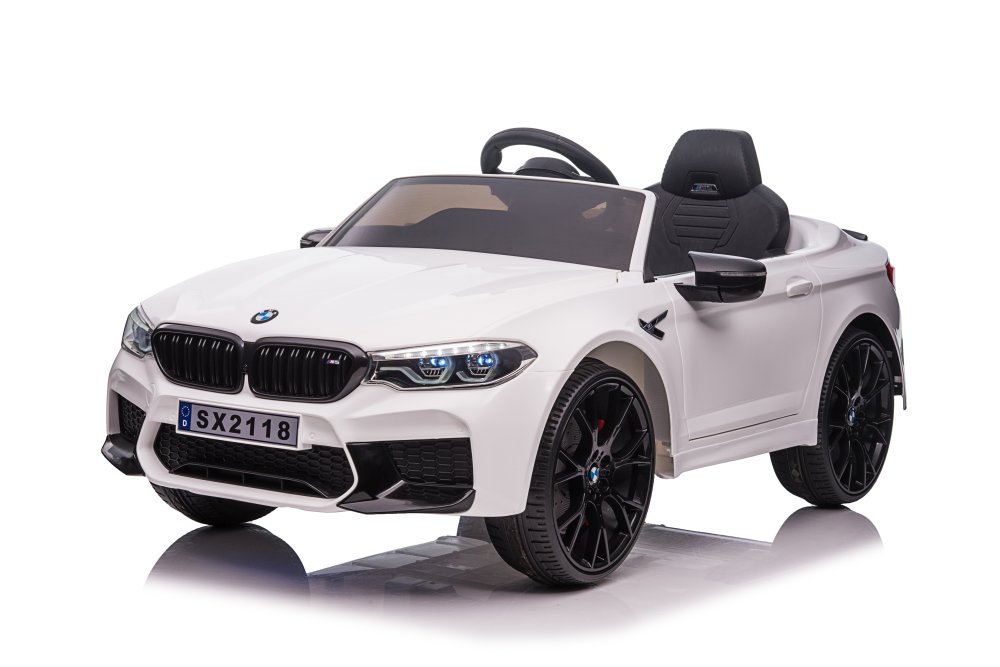  Elektrické autíčko BMW M5 DRIFT sport bílé 24V