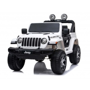  Mamido Elektrické autíčko Jeep Wrangler Rubicon 4x4 bílé