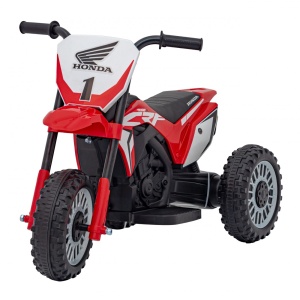  Dětská elektrická motorka Cross Honda CRF 450R červená