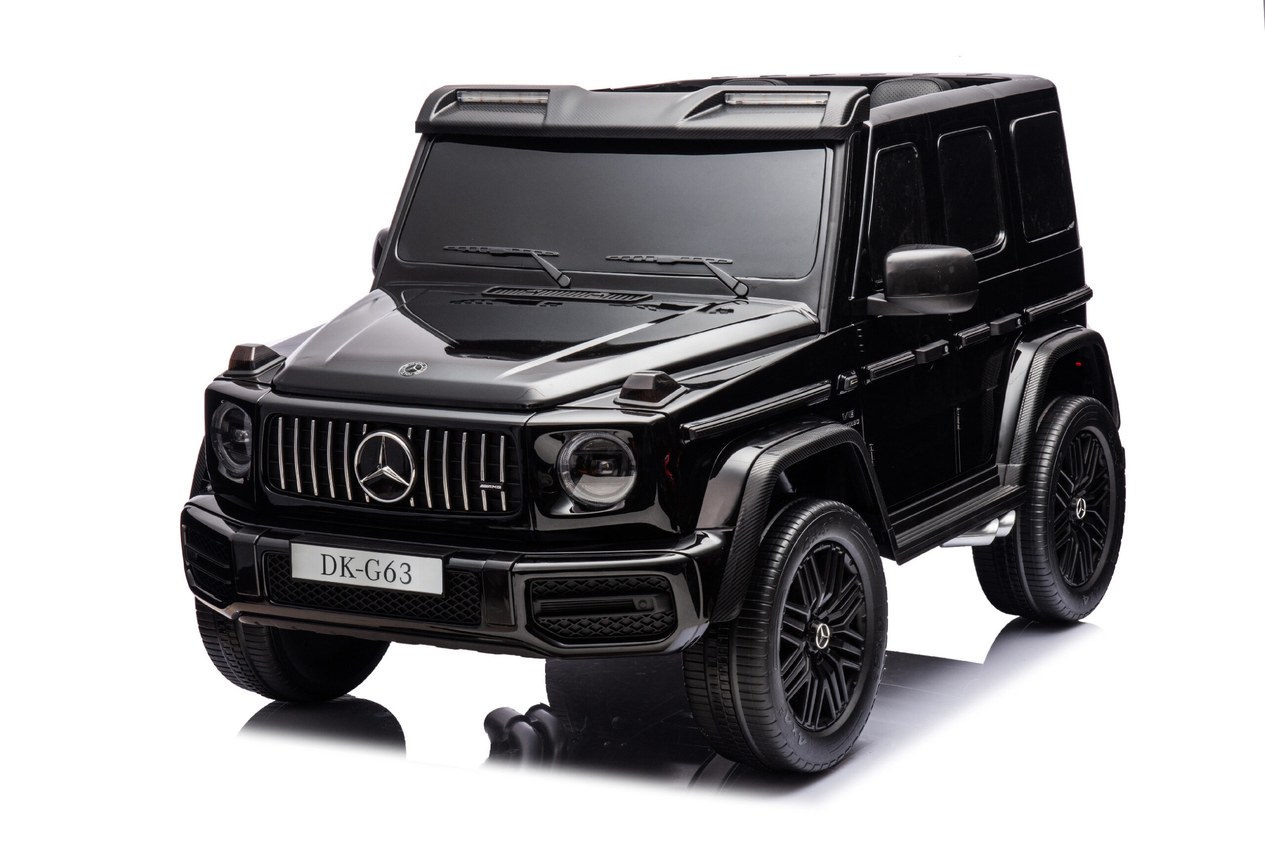  Mamido Elektrické autíčko Mercedes G63 AMG 2x24V 4x200W XXL černé