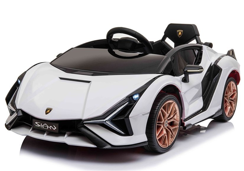  Dětské elektrické auto Lamborghini Sian bílé
