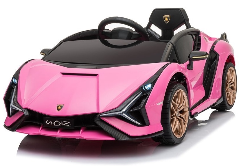  Dětské elektrické auto Lamborghini Sian růžové