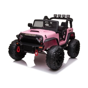  Dětské elektrické autíčko Jeep Power růžové