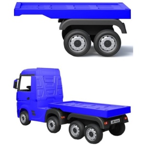  Přívěs pro dětský elektrický kamion Mercedes Actros modrý