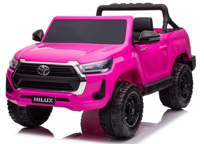 Elektrické autíčko Toyota Hilux 4x4 růžové