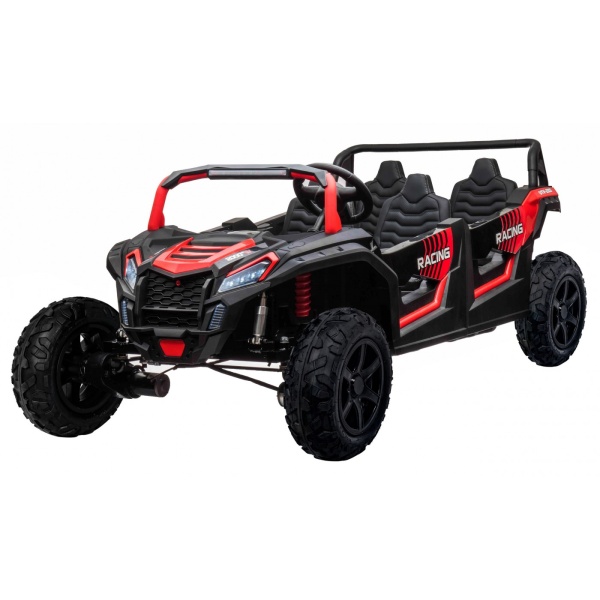 Elektrické autíčko Buggy ATV RACING UTV2000 čtyřmístné červené