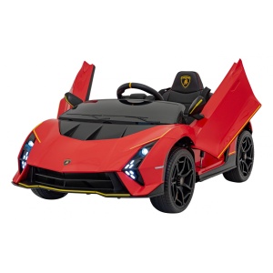  Dětské elektrické autíčko Lamborghini Invencible červené