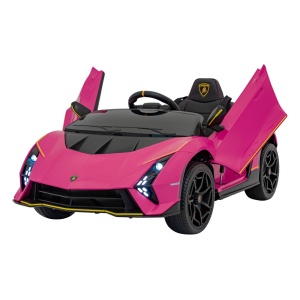  Dětské elektrické autíčko Lamborghini Invencible růžové