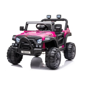  Dětské elektrické autíčko Jeep Target růžové