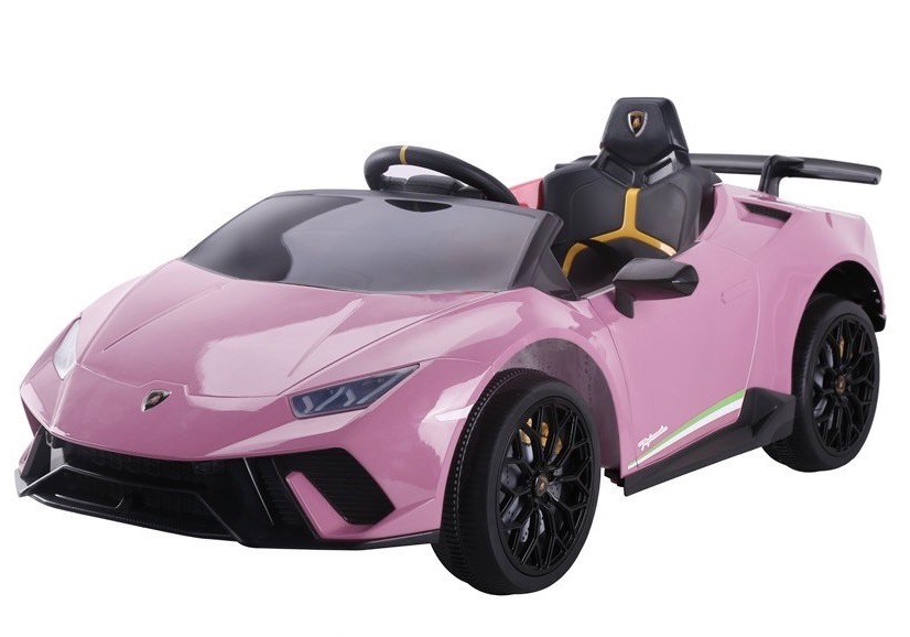  Dětské elektrické autíčko Lamborghini Huracan 4x4 růžové