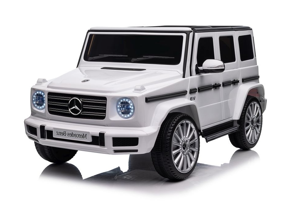 Dětské elektrické autíčko Mercedes G500 4x4 bílé